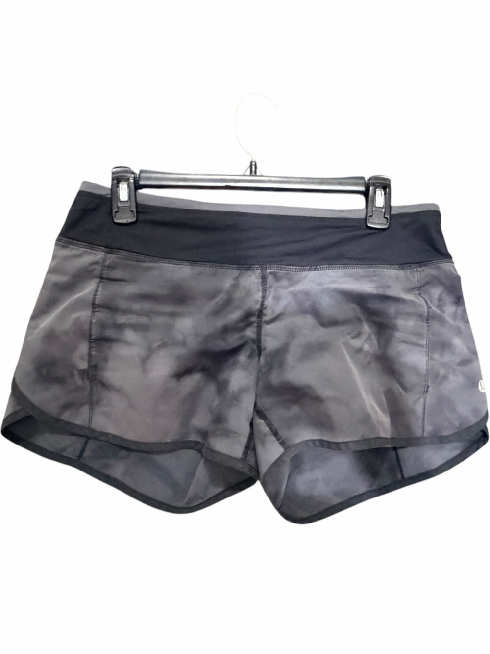lululemon athletica Black & Charcoal Women's Athletic Shorts